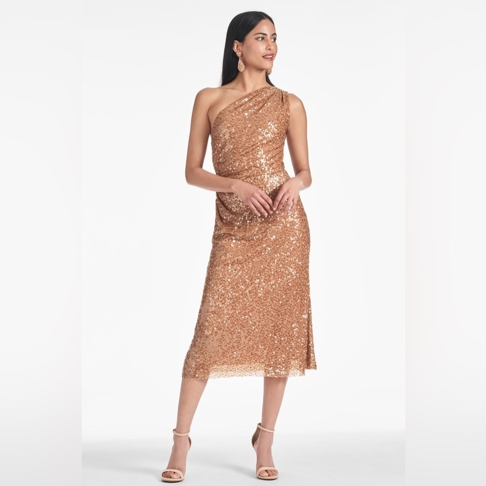 SACHIN & BABI Carmen Dress in Honey. Size 0. NWT!